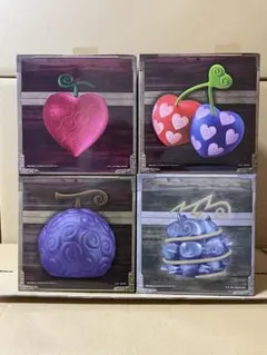 ワンピース ルームライト　4種セット　ゴムゴム　オペオペ　ジキジキ　メロメロ