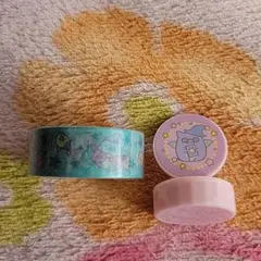 すみっコぐらし　☆　映画　マスキングテープ　&　スタンプ