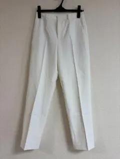 【UNIQLO】スマートアンクルパンツ ホワイト
