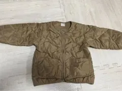 petit main　 プティマイン アウター　80 キルティング　星柄