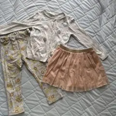 H&M ドット模様 カーディガン 98/104 まとめ売り