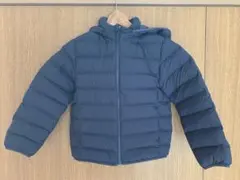 UNIQLO PUFFTECH ダウンコート 130 ネイビー