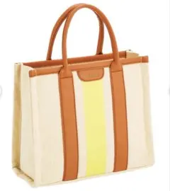 【新品タグ付】YONEX ミニトートバッグ BAG2551M ホワイト／オレンジ