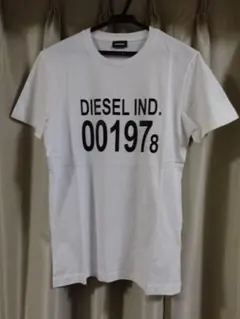 DIESEL ホワイト Tシャツ 001978