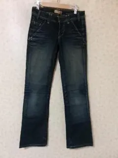 96682　ヤヌーク　デニムパンツ　ジーンズ　インディゴ　24