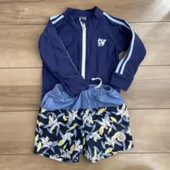 PETIT MAIN 水着・ラッシュガードセット 90cm