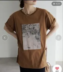 PUAL CE CIN 機能素材フォトプリント Tシャツのサムネイル