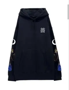 クーティー プルオーバー パーカー M フーディ ロゴ ブラック 降谷 kj 