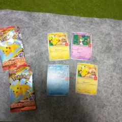 マクドナルド　プロモカード　ピカチュウ　クワッス　ラルトス　4枚