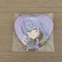 にじさんじ Melty Valentine ハート型缶バッジ 星導ショウ