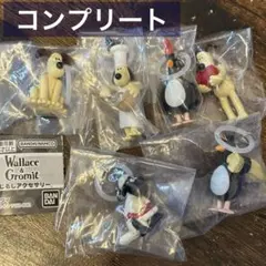 で*ん様 ウォレスとグルミット めじるしアクセサリー 全6種コンプセット①
