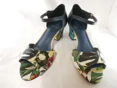 HIMIKOon Rouge本革パンプス★日本製★24★試着のみ★ランクN