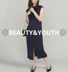 BEAUTY&YOUTH UNITED ARROWS フォーマルワンピース 紺色