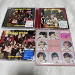 なにわ男子 HARD WORK 4形態セットまとめ売り