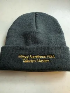 三井住友VISA 太平洋マスターズ ニット帽