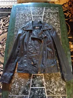 JILL STUART　ジル スチュアート　 レザー ライダースジャケット