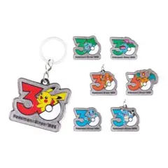 ポケモン 30周年 メタルチャームマスコット コンプリートセット