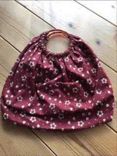 ハンドメイド　和柄バッグ