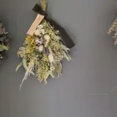 ドライフラワー❀naturalスワッグ