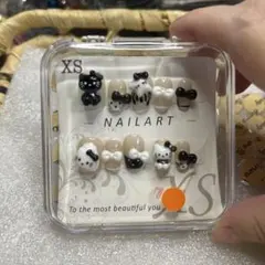 XS ネイルアート キャラクター付け爪セット