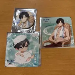 ブルーロック 極楽湯 糸師凛 缶バッチ コースター