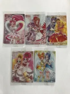 プリンセスプリキュアカード５枚