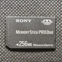 SONY Memory Stick PRO Duo 256MB