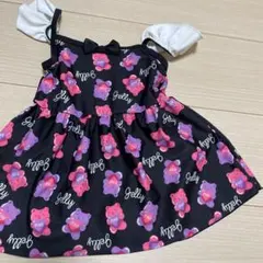 クマプリント ワンピース水着 100cm