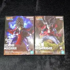 ナルトVIBRATION STARS 千手柱間& うちはマダラフィギュア2種