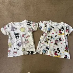 サンリオ　ミッキーミニー　Tシャツ 110 キティ　クロミマイメロ　ディズニー