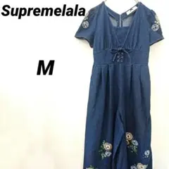 Supremelala シュプリームララ サロペット デニム ビーズのサムネイル