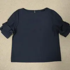 ネイビー 半袖カットソー　ロペピクニックのサムネイル