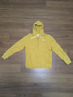 BACK NUMBER バックナンバー ジップパーカー マスタード L