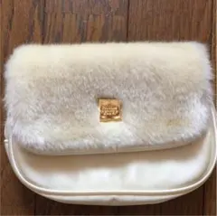 プライベートレーベル ファーポーチ 箱なし 未使用品②