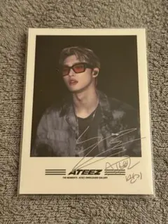 ATEEZ ミンギ gallery カフェ特典 トレカ ポラロイド風カード