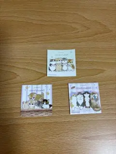 mofusand　わっふれーむ　シール①②③