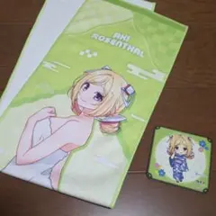 ホロライブ　アキ·ローゼンタール　極楽湯コラボグッズ