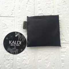 【新品未使用品】 KALDI エコバッグ Helpers ブラック ノベルティ