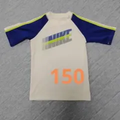 NIKE　ナイキ　 ラッシュガード 半袖　 ホワイト ブルー