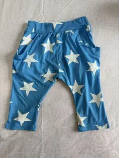 星柄ハーフパンツ 青
