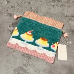 新品未使用 FEILER フェイラー プリンアラモード プリン 巾着 ポーチ