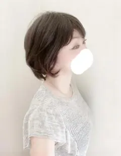 フォンテーヌ　オーダー　高品質フルウィッグ　レイヤーショート　ナチュラルブラックのサムネイル