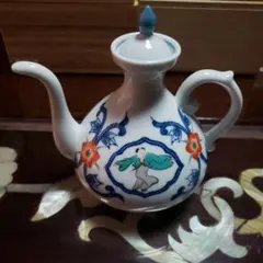 有田焼(鍋島焼)　瀬兵窯　色絵唐人図　醤油さし 調味料入れ