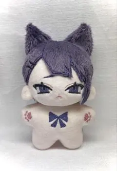 自作ぬいぐるみ 棉花娃娃 10cm 海星型 ねこ耳 - メルカリ