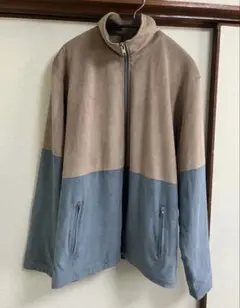 【早い者勝ち】ITEMS URBANRESEARCHフェイクスエード切替ブルゾン