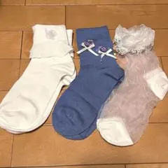 tutuanna 春物ソックス3足セット