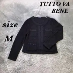 TUTTO VA BENE (M) ノーカラージャケット セレモニー 薄手
