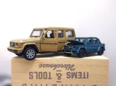 プルバックカーメルセデスベンツG-Class&マイバッハ G650 2台セット