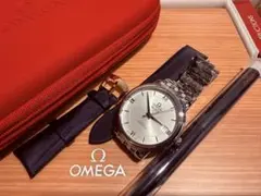 OMEGA De Ville 自動巻 純正K18金無垢バックル 豪華付属品 - メルカリ