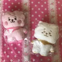 【未開封】BT21 RJ ベビー ピンク キラキラたっとん ぬいぐるみ ソクジン